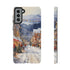 Bustling Victorian Christmas Market - Impact Resistant Phone Case Samsung Galaxy S21 Plus Matte